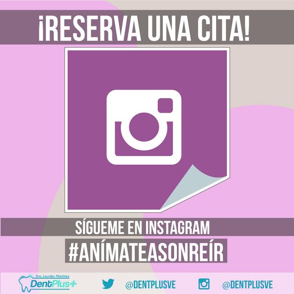 DentPlusVE's tweet photo. Si quieres lucir unos dientes bellos, radiantes y saludables, ¡Reserva una cita! Visita #DentPlusVE #AnímateASonreír http://t.co/oaetbMzfKq