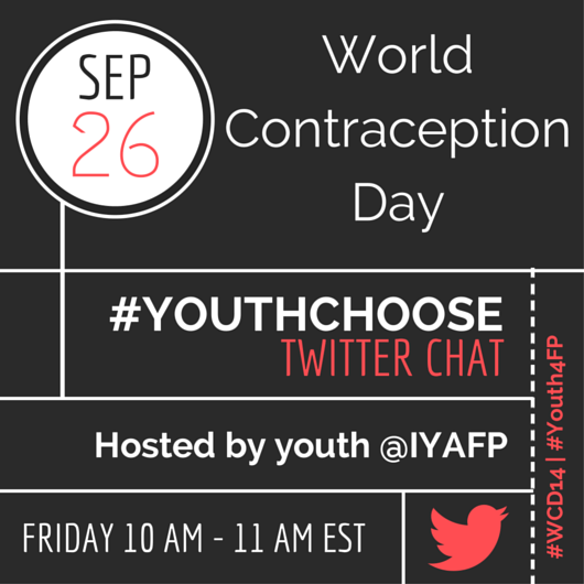 GatesJHU's tweet photo. RT @IYAFP Join us for #WCD14 #YouthChoose Twitter chat tomorrow from 10 - 11 AM! Spread the word! http://t.co/hTl1G12dr9 <---We'll be there!