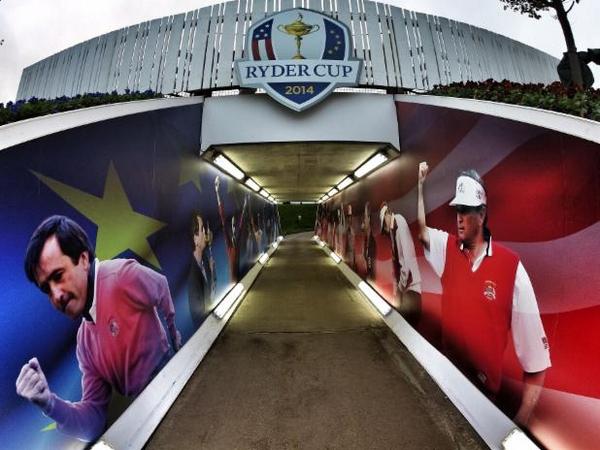 rydercup's tweet photo. The waiting is over. It's time to walk the walk. http://t.co/rOFf25zJXb