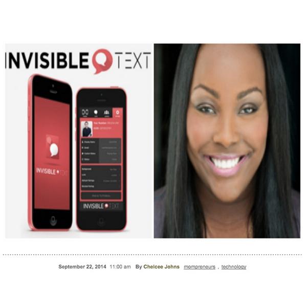 JonesSocialPR's tweet image. @GoInvis Creator #DezWhite Featured on @MommyNoire.com! tinyurl.com/lyevghm #jonessocial #invisibletext