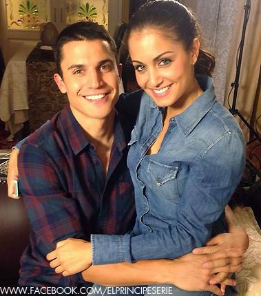 Alex Gonzalez ( <a href="/alexgonzalezact/">Alex Gonzalez</a>  ) &amp; <a href="/HibaAbouk/">Hiba Abouk</a>  en el rodaje de la segunda temporada #ElPrincipe