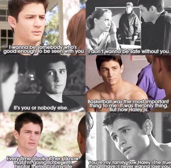 TheOnlyOTH's tweet photo. “@VampireGleek045: My all time favorite OTP #Naley #11yearsofOTH http://t.co/SfGkE5Hh1E”