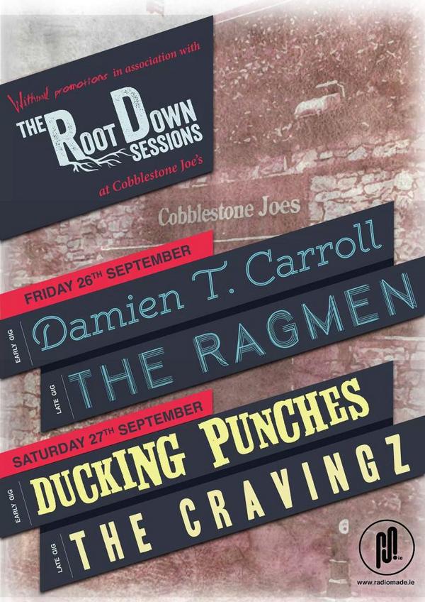 indielimerick's tweet image. Root Down Sessions looks good for this weekend @cobblestonerock