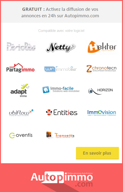 Autopimmo's tweet image. Votre #crm #immobilier est compatible #Autopimmo ? Activez vos #annonces c'est #gratuit ! &amp;gt;&amp;gt; bit.ly/RoXfbU