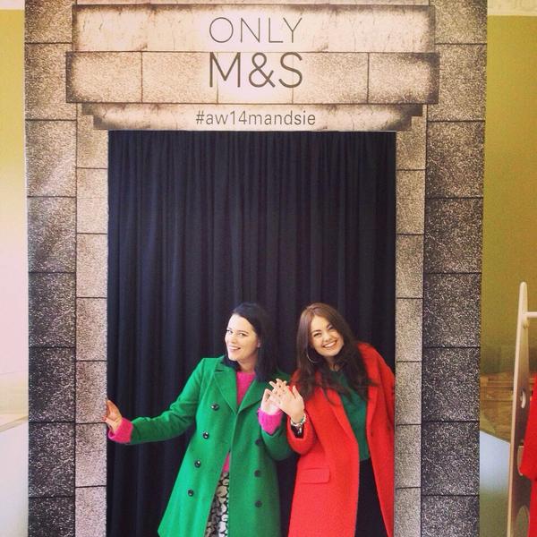 corinagaffey's tweet photo. Testing 1, 2, 3 @mandsireland #boldbrights #aw14mandsie http://t.co/RZ3KjtLsl2