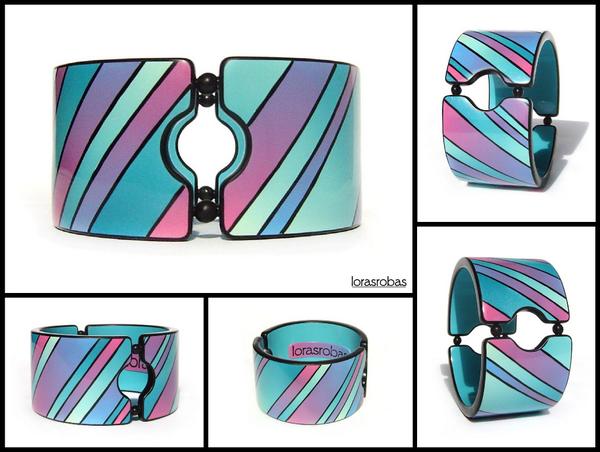 Perfect match #polymerclay #bangle bit.ly/1vi8BNr