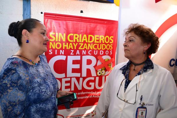 Todos Unidos para erradicar el  Dengue y el Chikungunya, Zona educativa articulada con Corposalud  .<a href="/Analealzona/">Ana Leal Cárdenas</a>