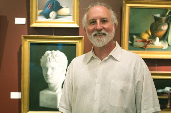 PortlandArtWalk's tweet photo. Gary Perlmutter and his wife Rhonda Pearle are co-owners and artists at Bridge Gallery on Congress st http://t.co/ogCTnJBZLj