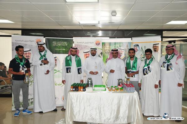 expt_com_sa's tweet photo. بحمد الله انتهى الفريق من تنظيم فعاليات اليوم الوطني بكلية الجبيل الجامعية
 #JUC
#juc 
#Jubail http://t.co/ADkRW5z23n