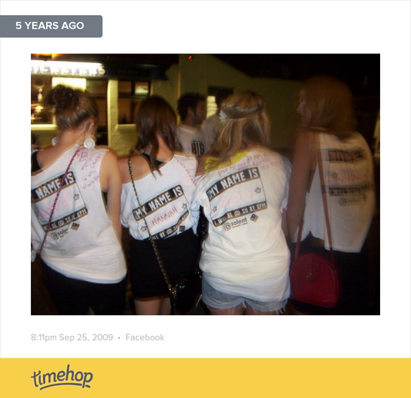 xSuzixB's tweet photo. Big night out! First year of southie!! I miss these days http://t.co/gf2BnvLXDb http://t.co/TKOZ7LBam1