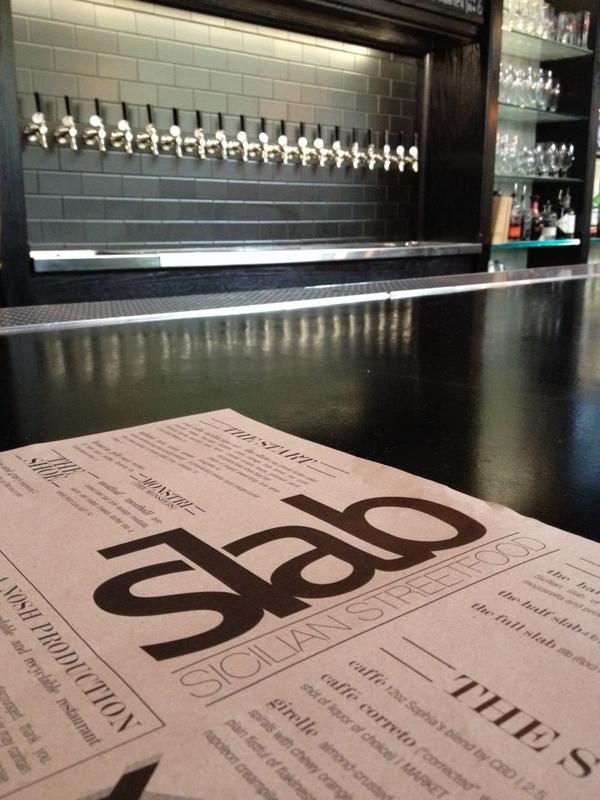 A great day off stopped by Grace, now lunch @SlabPortland #portland #maine #supportlocalbusinesses