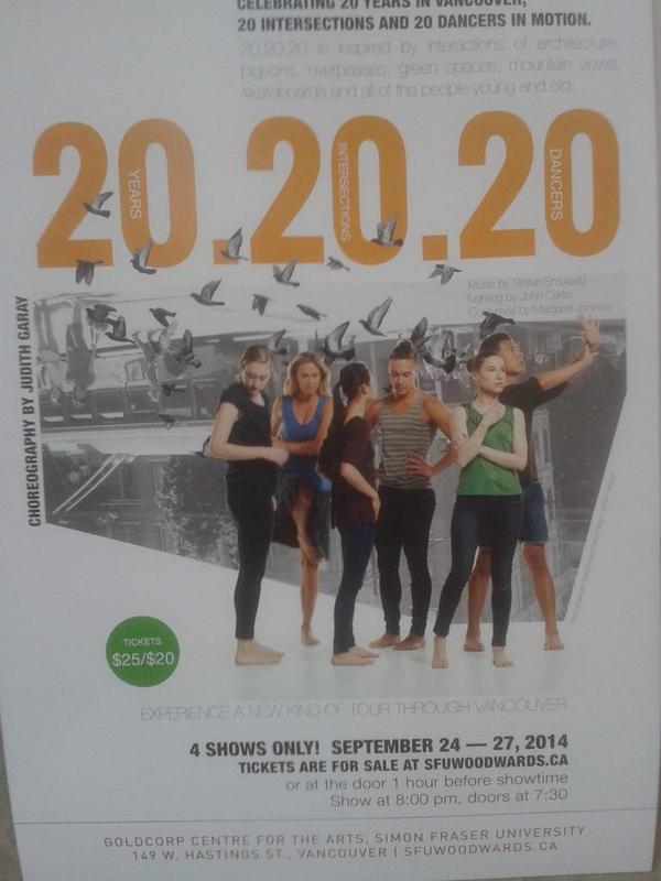 codyblakecox's tweet photo. Can't wait to see @DancersDancing 20.20.20 tonight! #dance #contemporary #Vancouver #SFU http://t.co/2NDnVR7GEN