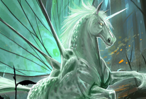 OutcastOdyssey's tweet image. Check out the card of the day on the official #OutcastOdyssey Facebook! #WingedUnicorn bit.ly/0utc4st