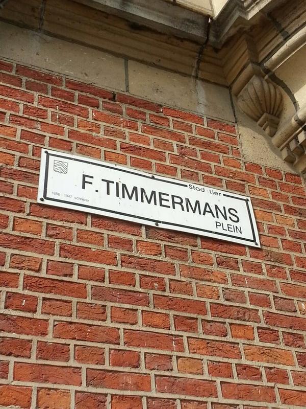 Nog niet eens begonnen en nu plein in België. Knap ;-)