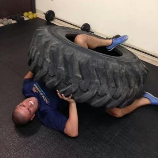 OPTwc's tweet photo. Flipping tires is so much fun! http://t.co/9hE0WJFHsc