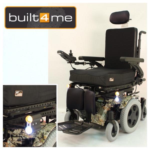 Quickiewheels's tweet photo. #QuickiePulse with Camo &amp; LED lights 🔦 Options available on #PowerWheelchairs thru #Built4Me http://t.co/5KIPyjhyRw http://t.co/IOR8mNOP61