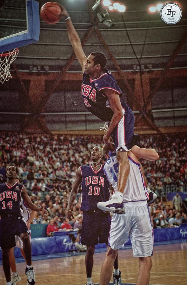 vince carter olympic dunk