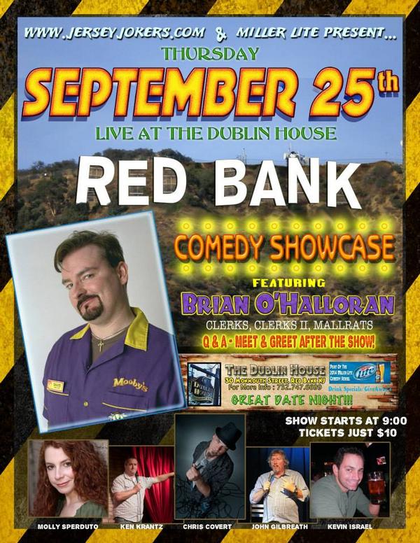 TONIGHT 9 PM IN RED BANK, NJ  AT THE <a href="/DublinHouseRB/">The Dublin House</a>  <a href="/JerseyJokers/">Jersey Jokers</a> Presents Comedy Night w/ @Covert_Comedy #StandUp