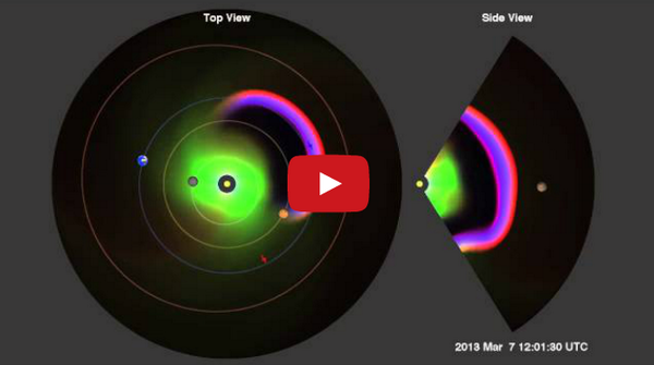 NASASun's tweet photo. And now for #CMEWeek. . . How NASA watches CMEs: telescopes and models galore! VIDEO http://t.co/WD9z6KhmQU http://t.co/QKxo2tIaOQ