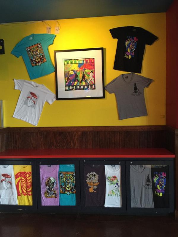MellowBrandon's tweet photo. New shirts are in and they are awesome! Come in and get one before they're gone #shroomswag #abbeyroad http://t.co/q0uA7rkuep