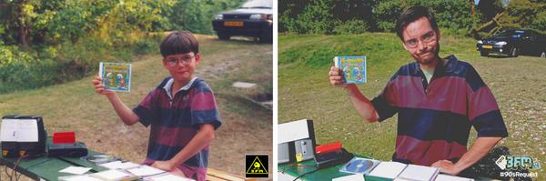 3FM's tweet image. Zo&apos;n 15 jaar later werd @Domien genomineerd als @Hitkrant Hittegolf Hunk ;) 3fm.nu/1qyof1M #3FM #90sRequest