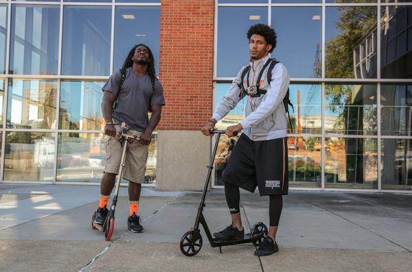 Vol_Football's tweet photo. Look for @daniklup’s @VFL_Films feature later today RT @Vol_Photos: Squad #ScooterGang @aj_thebeast_45 @Orta26 http://t.co/yV0uUQ6tr9