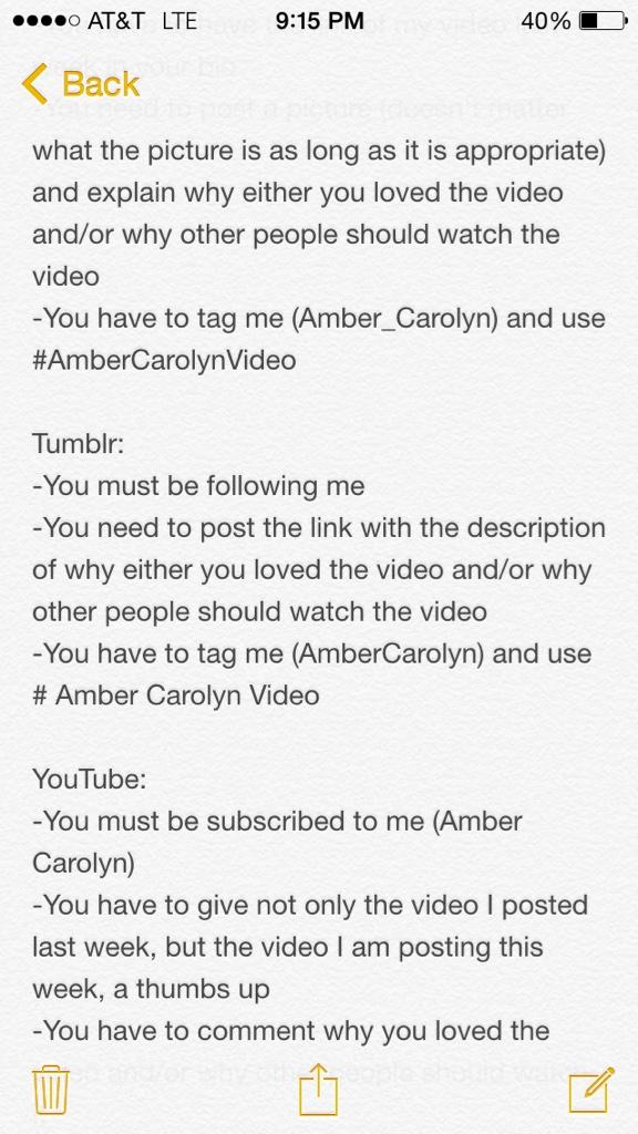 Amber_Carolyn's tweet image. youtu.be/T482qHlTkvQ #AmberCarolynVideo
