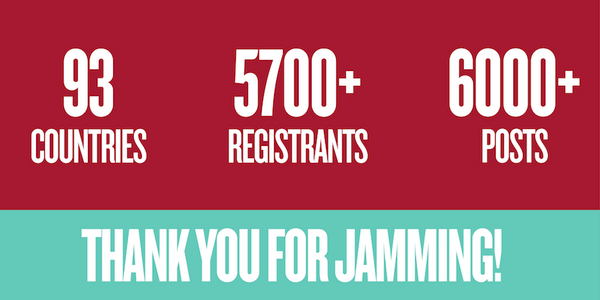 BusinessEdJam's tweet photo. The Jam is closed! 5,700+ registrants. 6,200+ posts. 93 countries. Thanks for an incredible conversation! #BizEdJam http://t.co/Ma3RMRooK5