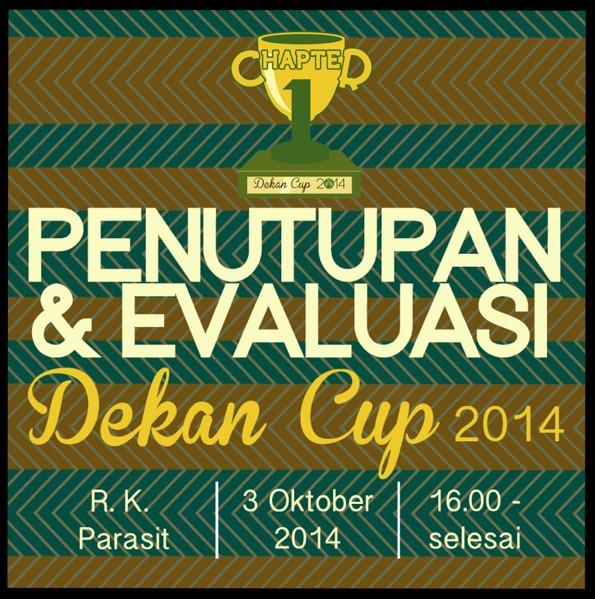 DekanCup2014's tweet image. Halo IKM! Ayo dtg &amp;amp; ramaikan Penutupan &amp;amp; Evaluasi DC HARI INI! @FKUI2009 @FKUI2010 @FKUI2011 @_FKUI2012 @FKUI_2013