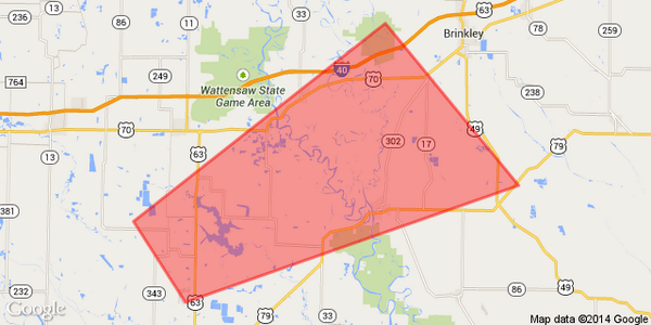 Tornado Warning: Monroe, Prairie AR (DeValls Bluff) until 9:30PM CDT #arwx