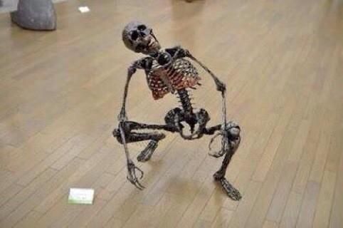 Coach: "okay done stretching it's time for an erg test"
Me: