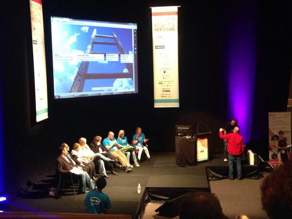 MelissaMulh's tweet photo. Our girls representing the @ACECDLs at the plenary #proudteacher with @Gabyr115 http://t.co/qWdW8PgVNh