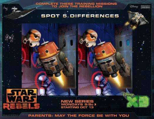 Star Wars Rebels Activities, #StarWarsRebels