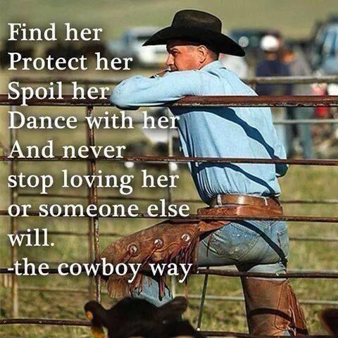 sodaksunflower's tweet image. #TipsForGuys Love her like a cowboy