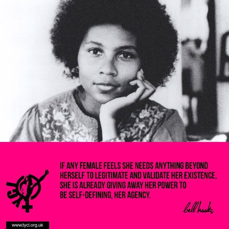 Happy birthday, bell hooks.  