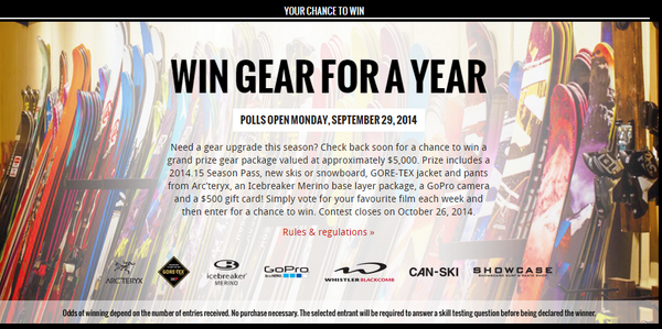 whistlerlocals's tweet photo. Polls open monday. http://t.co/xlMeNX5PAM  @gopro @WhistlerBlckcmb @arcteryx #canski @showcasedotca @GORETEXna #Film http://t.co/mix4U40TeB