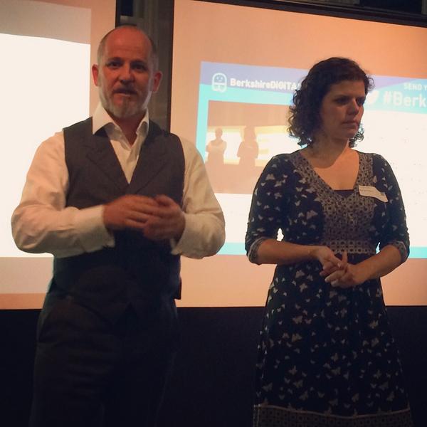JohnGubba's tweet photo. @BerksDigital: Interesting evening with @Ade_oshineye of @Google courtesy of #BerksDigital http://t.co/alebNuX7ul