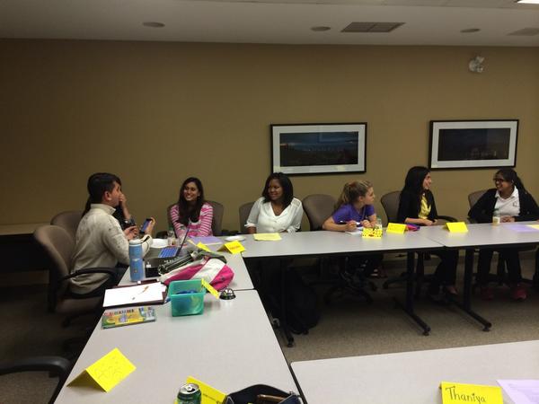 YACatHCF's tweet photo. Second meeting of the year, we have great plans!! http://t.co/p7pCrfZ69B