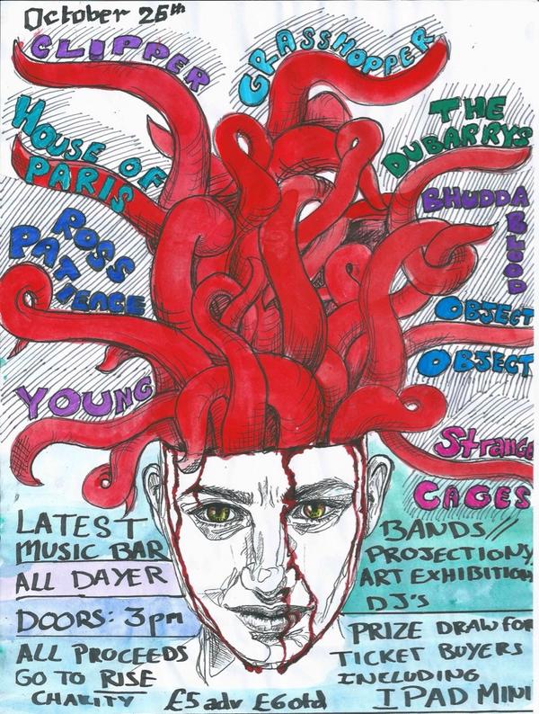 SoundscapeP's tweet photo. The artwork is finally ready! @STRANGECAGESx @houseofparis_ @Object_Object @Official_Young_ @riseuk @bandgrasshopper http://t.co/189UwVLzUP