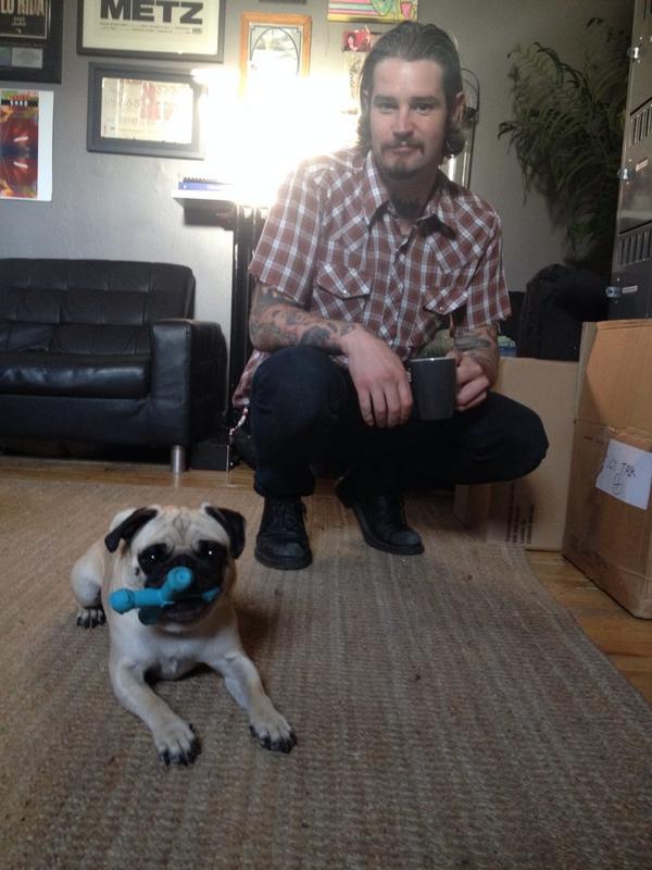 pugnamedgeorge's tweet photo. At @dreamhouseCA for the day while @METZtheband get loud with the bass on the live floor. http://t.co/X3NU0GPYLx