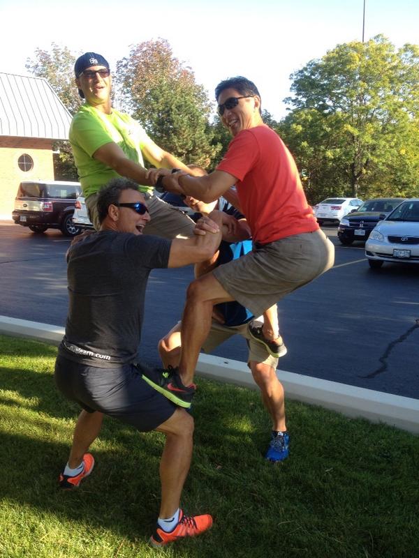 LifeIsAthletic's tweet photo. Day 29 #squats w @BeekFitness @MoveLiveLearn @GMcManes @GlennYoungSD36 #opls2014 #dailypl #FindBEEK! http://t.co/tu0QjZe7G8