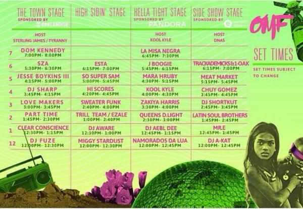 RisePine's tweet photo. This Saturday (Sept 27th) @DOPEITSDOM @sza @1oakALLDAY @trackademicks &amp; more at @OMFlive!!! http://t.co/RtQbObhk1F http://t.co/qIjYVuqhOI