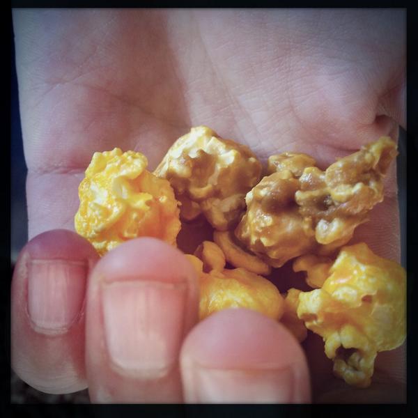 mothermade's tweet photo. Thanks, @GarrettPopcorn! #Garrett65th http://t.co/pajWw5vAEv