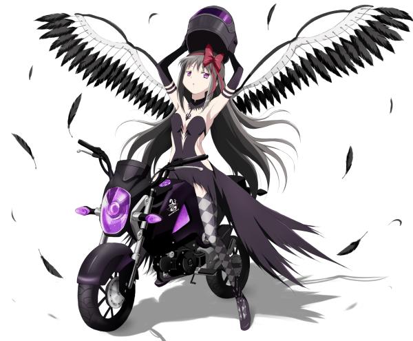 きんふじ Twitterren イラリク バイクに乗ってる悪魔ほむら Http T Co 2gx0r7dfdf