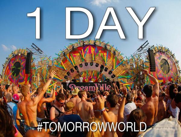 Tomorrowland365's tweet photo. Tomorrow is Mistery. Second Chapter of TomorrowWorld.. 1 DAY #TomorrowWorld #Dreamville @TomorrowWorld http://t.co/RpzTjvsjr8