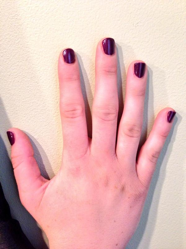 cfreeze13's tweet photo. Learned how to do a shellac manicure today! 😁💅💁 #MyFirstTime #QuickLearner #BodySecrets http://t.co/dslhnie9Wf