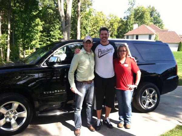 SarchioneChevy's tweet photo. We would like to welcome @MikeMiller_13 to NE OH &amp; also welcome him as a customer of @SarchioneChevy @SarchioneFord http://t.co/3GKhv5w2ZG