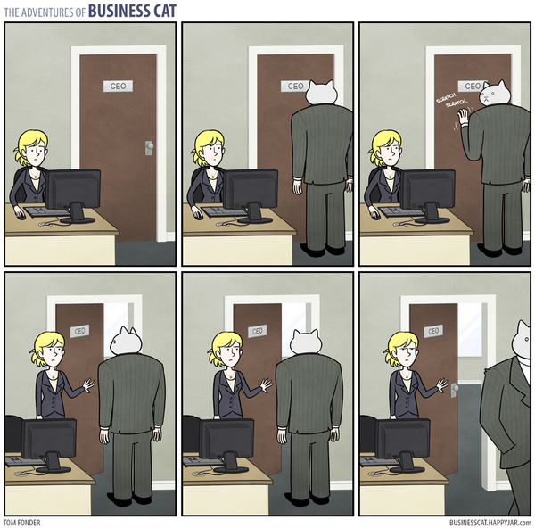 bcatcomic's tweet photo. A business cat reserves the right to change its mind.
 http://t.co/nKzNF66NZ2 http://t.co/JUrgyAbRgk