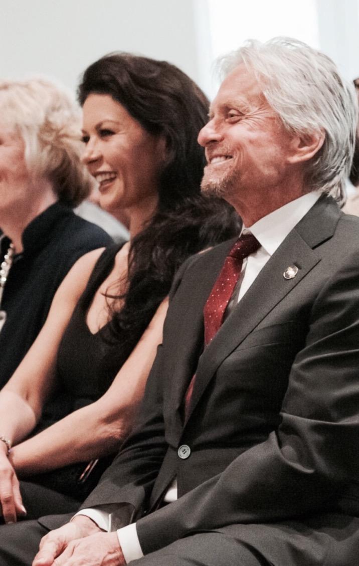 Happy Birthday to Michael Douglas & Catherine Zeta Jones! Thank you for all youve done for & peace! 