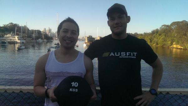 WillDZM's tweet photo. Training with this commando has changed my life. Love mornings now. http://t.co/LJRQXVd3Sp #genbetter #ausfit http://t.co/nPid9sVXyl